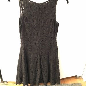 BB Dakota Black Laced Dress